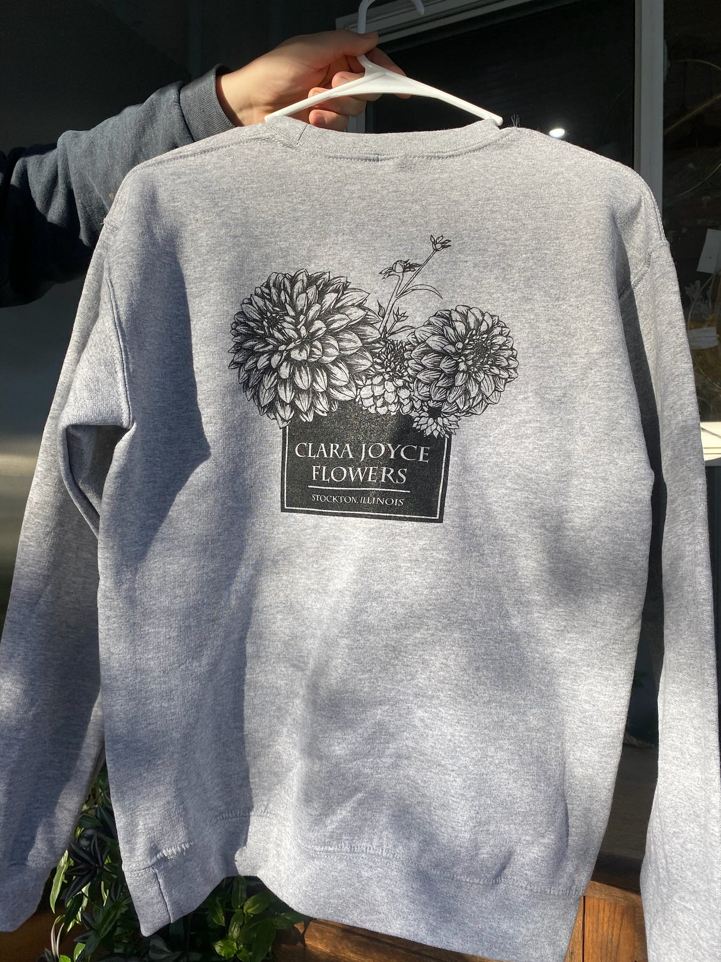 CJF Crewneck Sweater- Gray