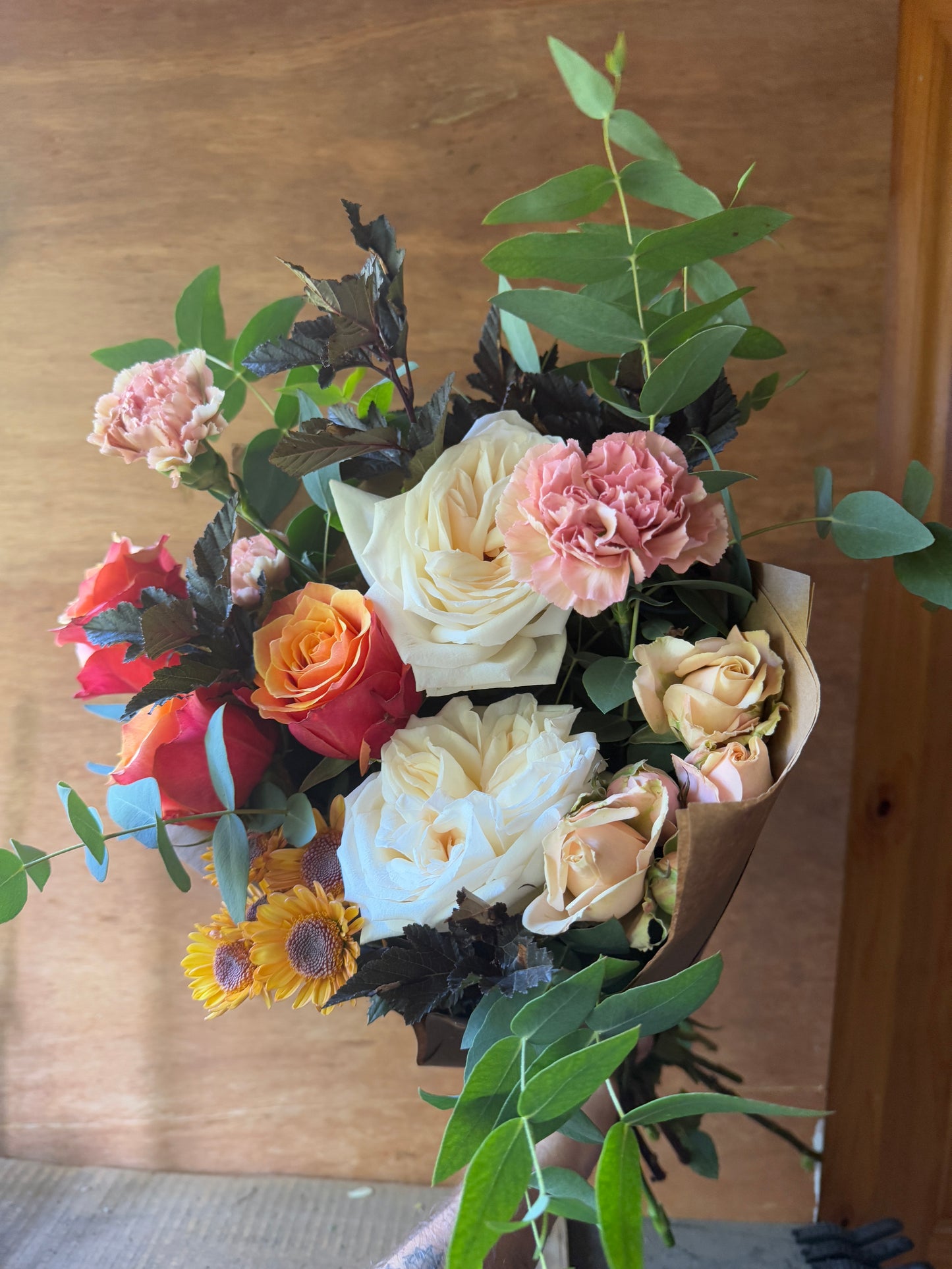 Harvest Wrapped Bouquet- Studio Pickup