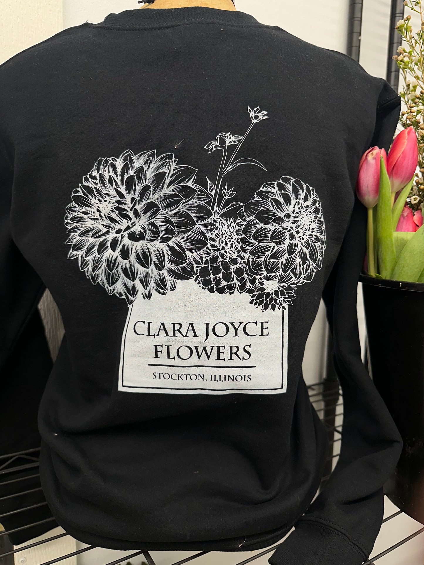 CJF Crewneck Sweater- Black