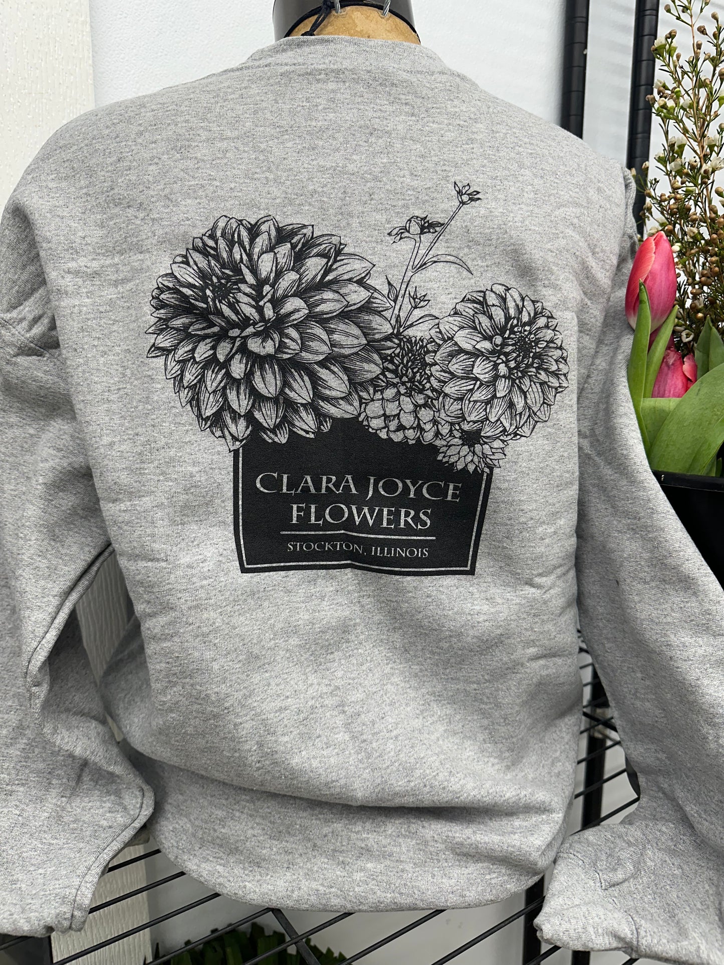 CJF Crewneck Sweater- Gray