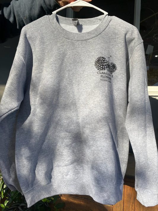 CJF Crewneck Sweater-  Gray