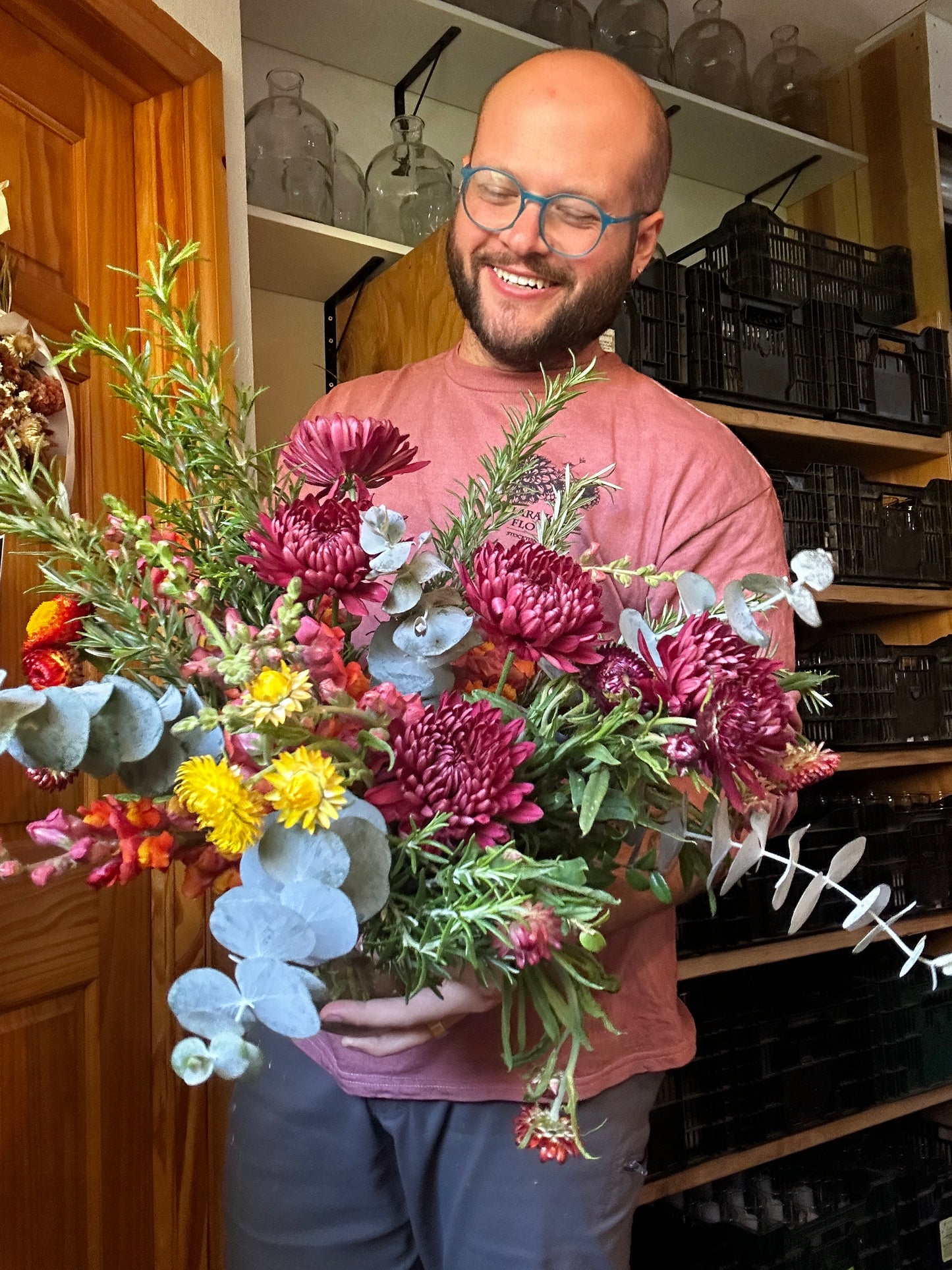 Gardens Bounty Centerpiece- Small- Studio Pickup