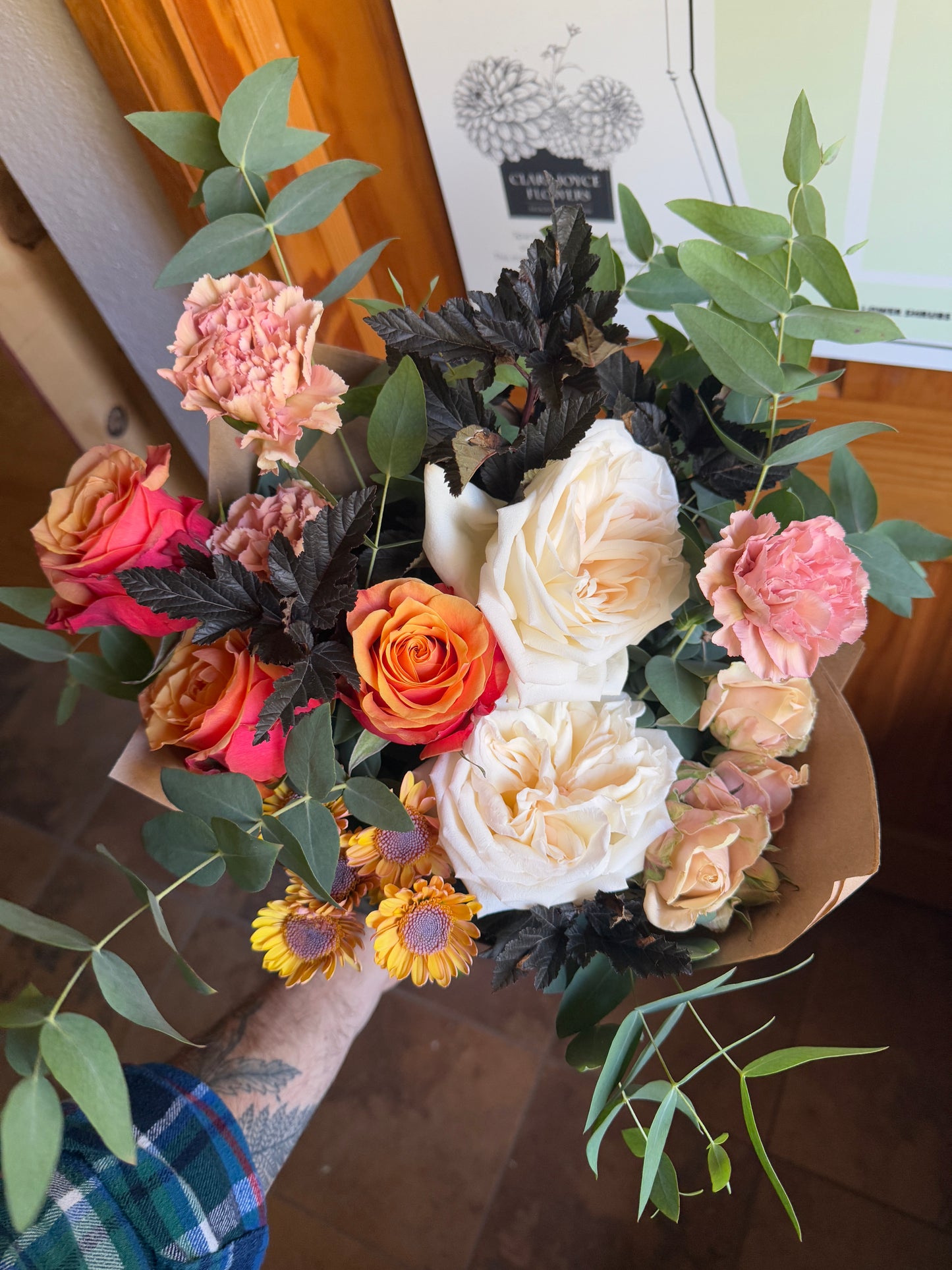 Harvest Wrapped Bouquet- Studio Pickup