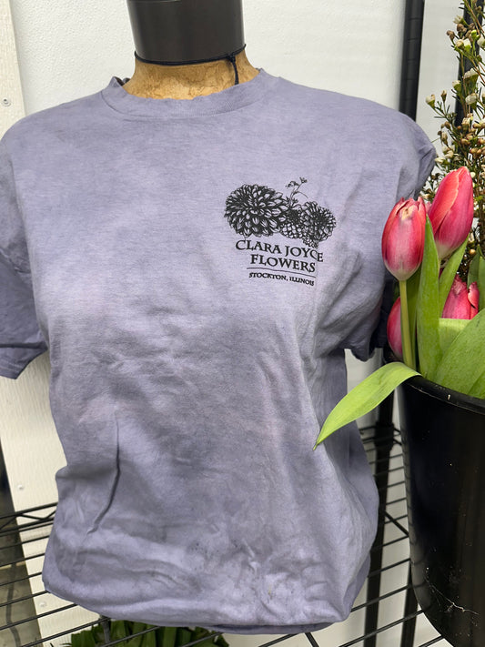 CJF Tee Short Sleeve- Lilac/Purple Tie Dye