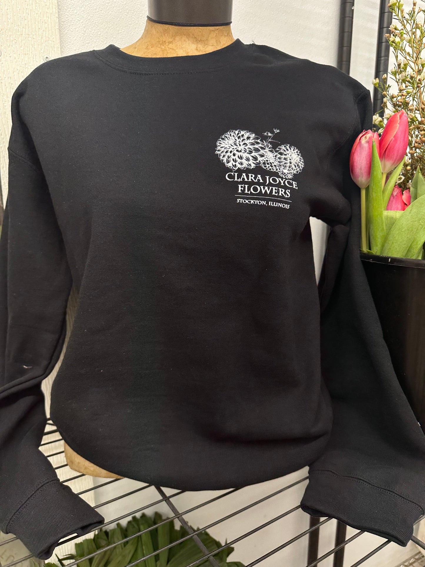 CJF Crewneck Sweater- Black