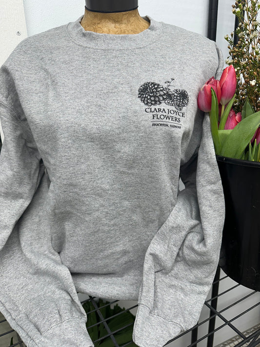 CJF Crewneck Sweater-  Gray